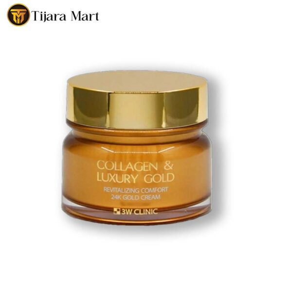 3W Clinic Collagen & Luxury Gold Revitalizing Comfort Gold Cream