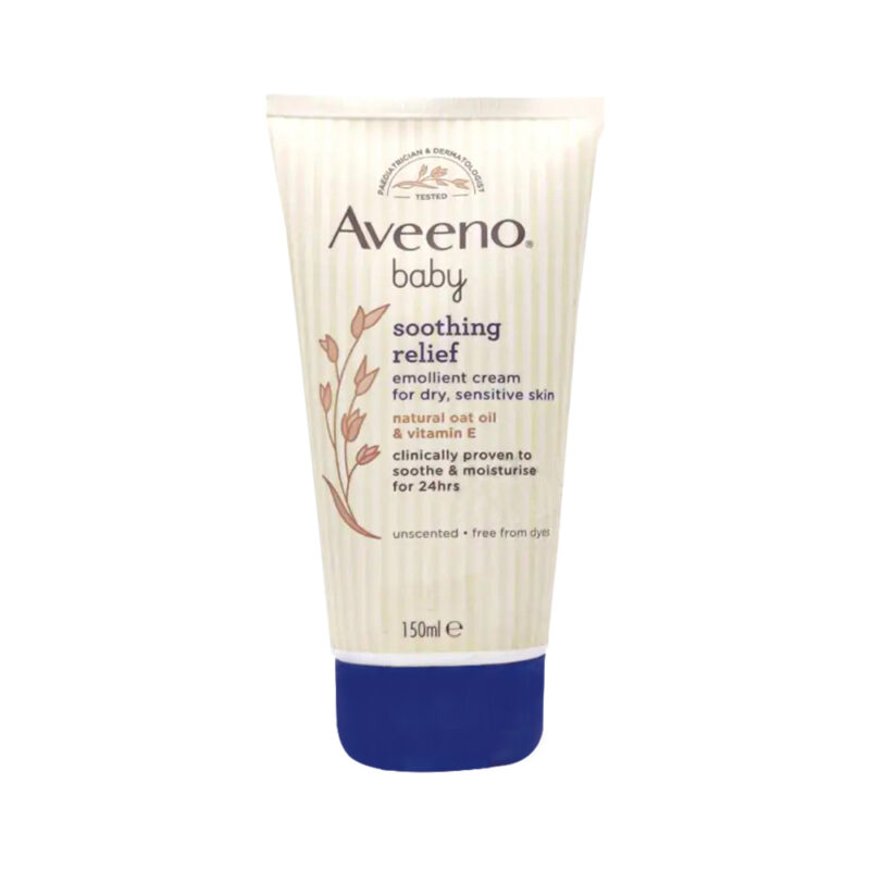 Aveeno Baby Soothing Relief Emollient Cream For Dry & Sensitive Skin