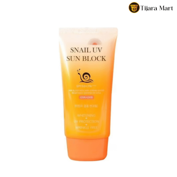 Jigott Snail Uv Sun Block Cream SPF50 + PA +++ 70ml