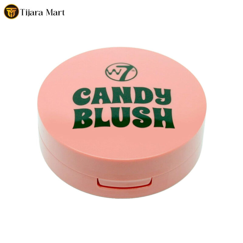 W7 Candy Blush Face Blusher - Galactic - Soft Coral