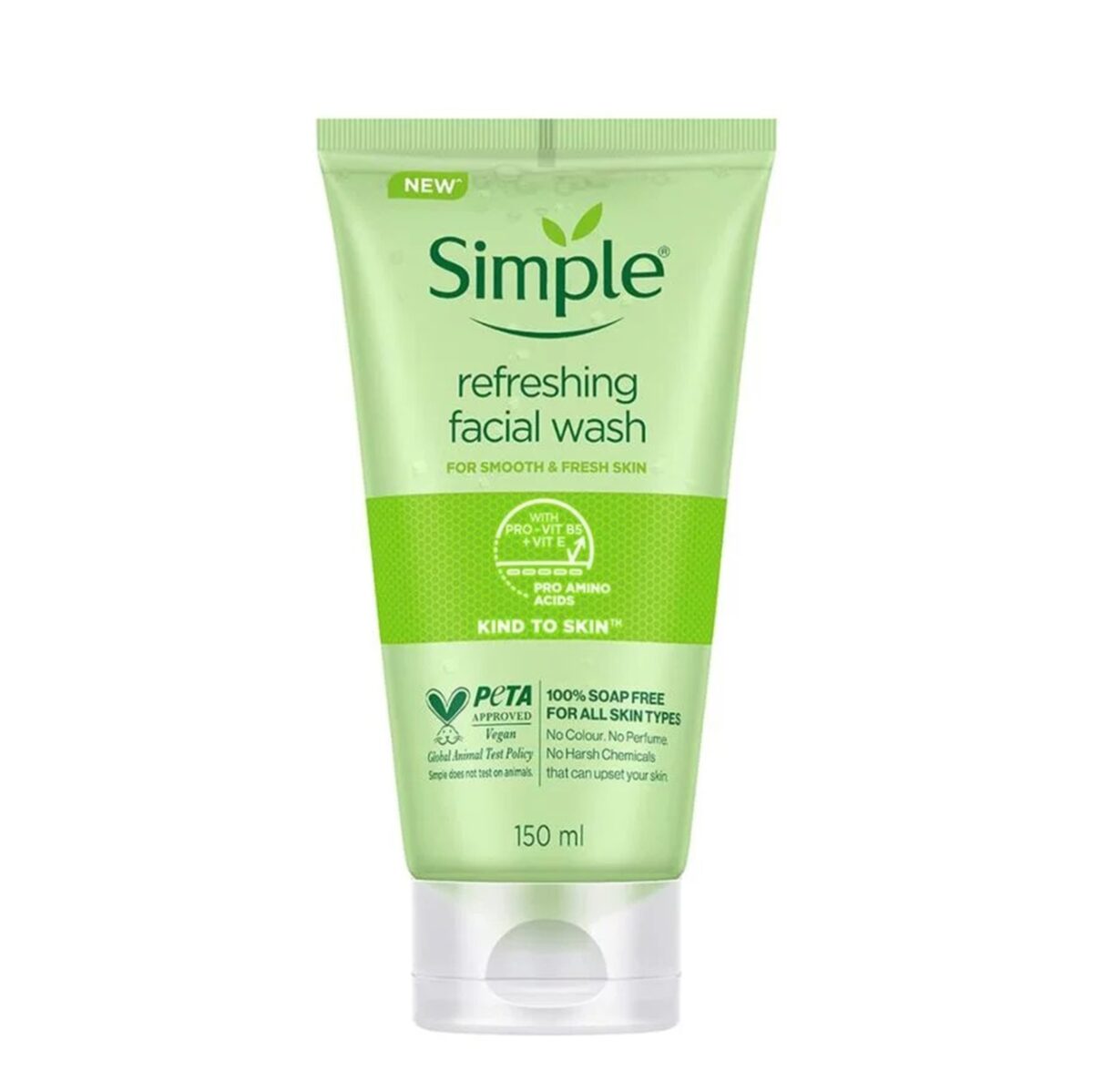 Simple Refreshing Facial Wash Gel