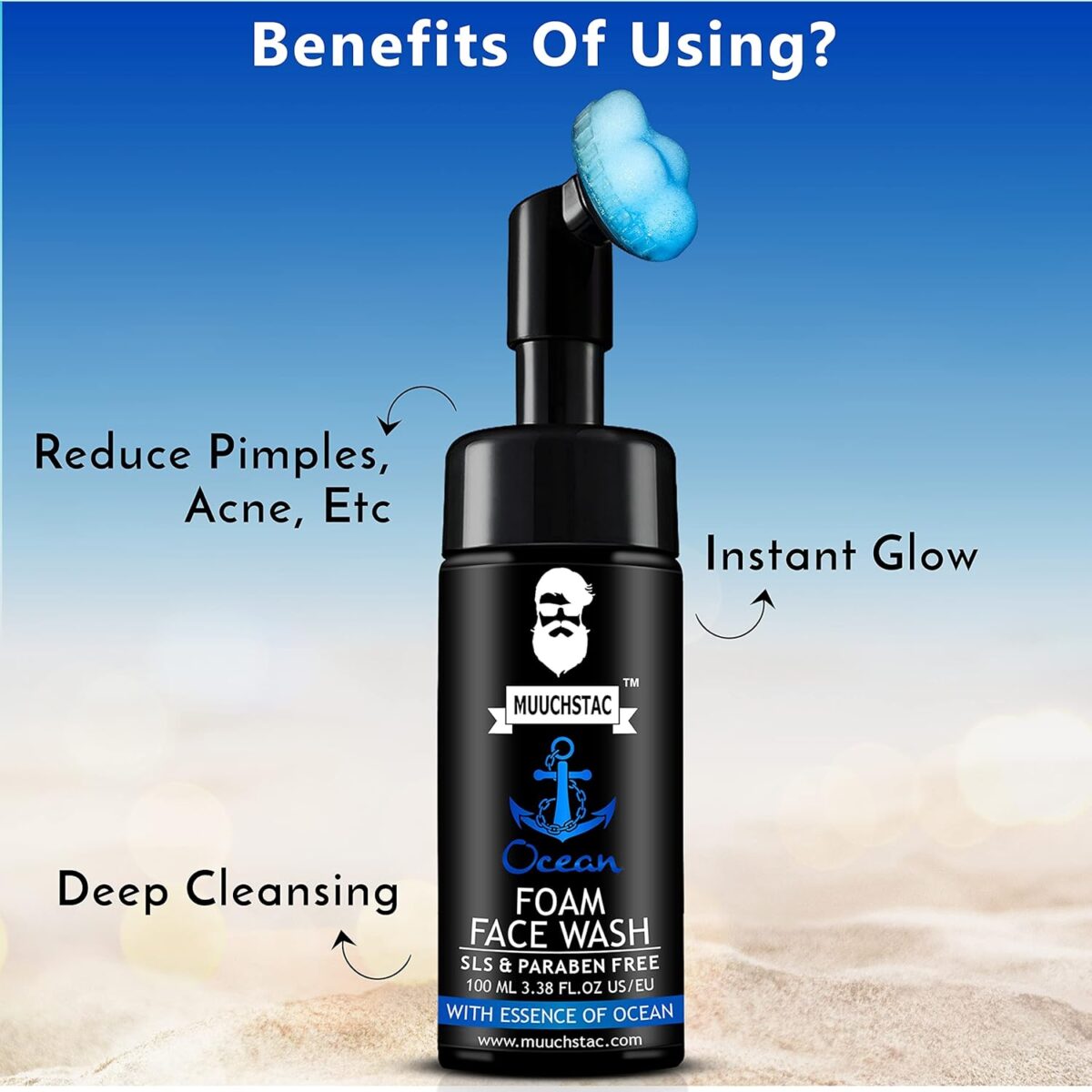 Muuchstac 7 Ocean Face Wash For Men - Image 2