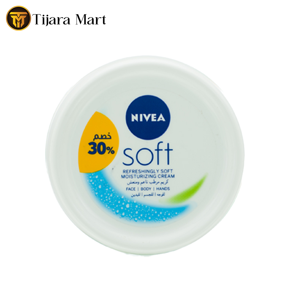 Nivea Soft Moisturiser (200 Ml)_ Nivea Soft Moisturiser (200 Ml) - Image 1